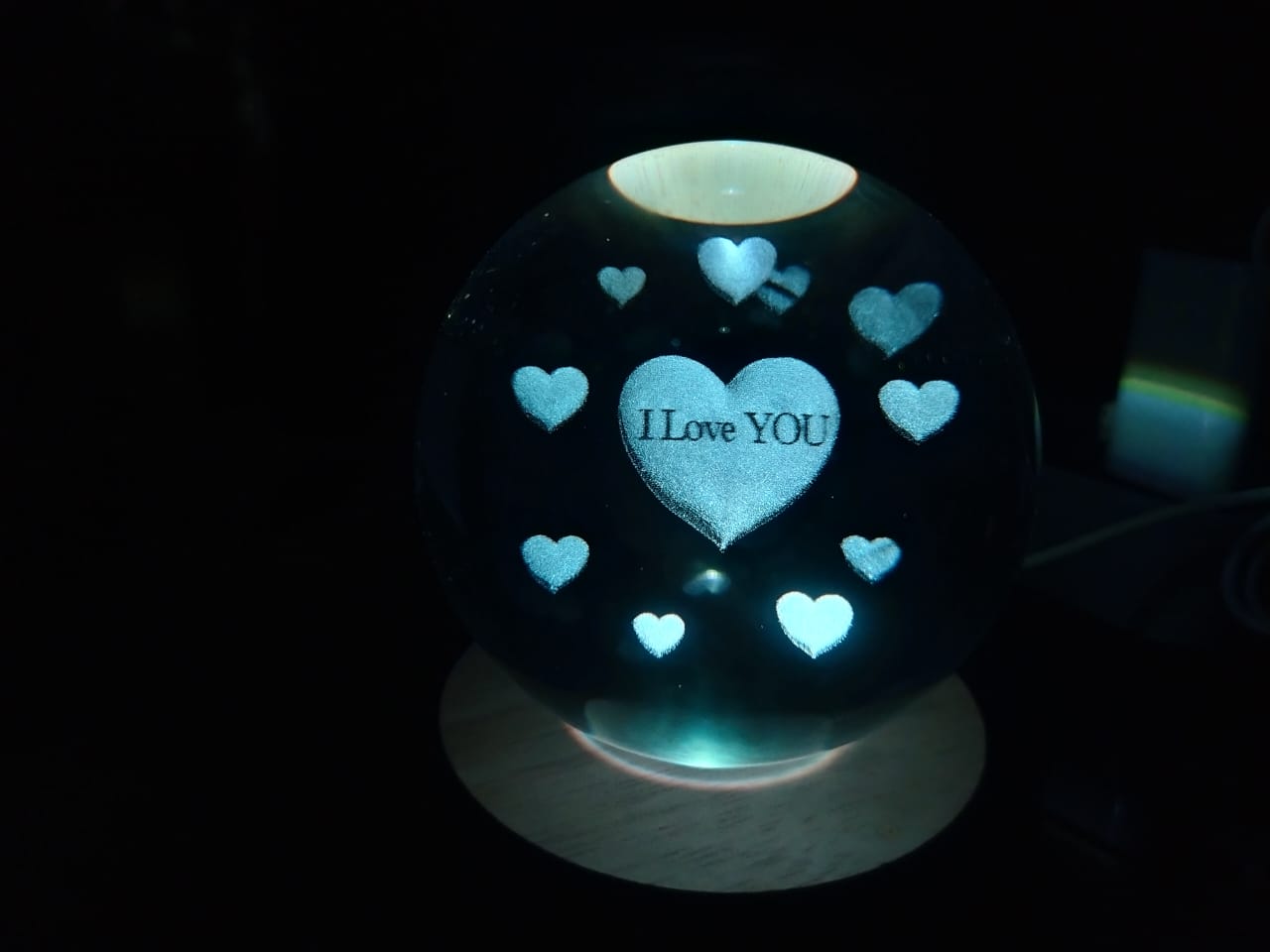 crystal ball - Hearts (Multicolor)